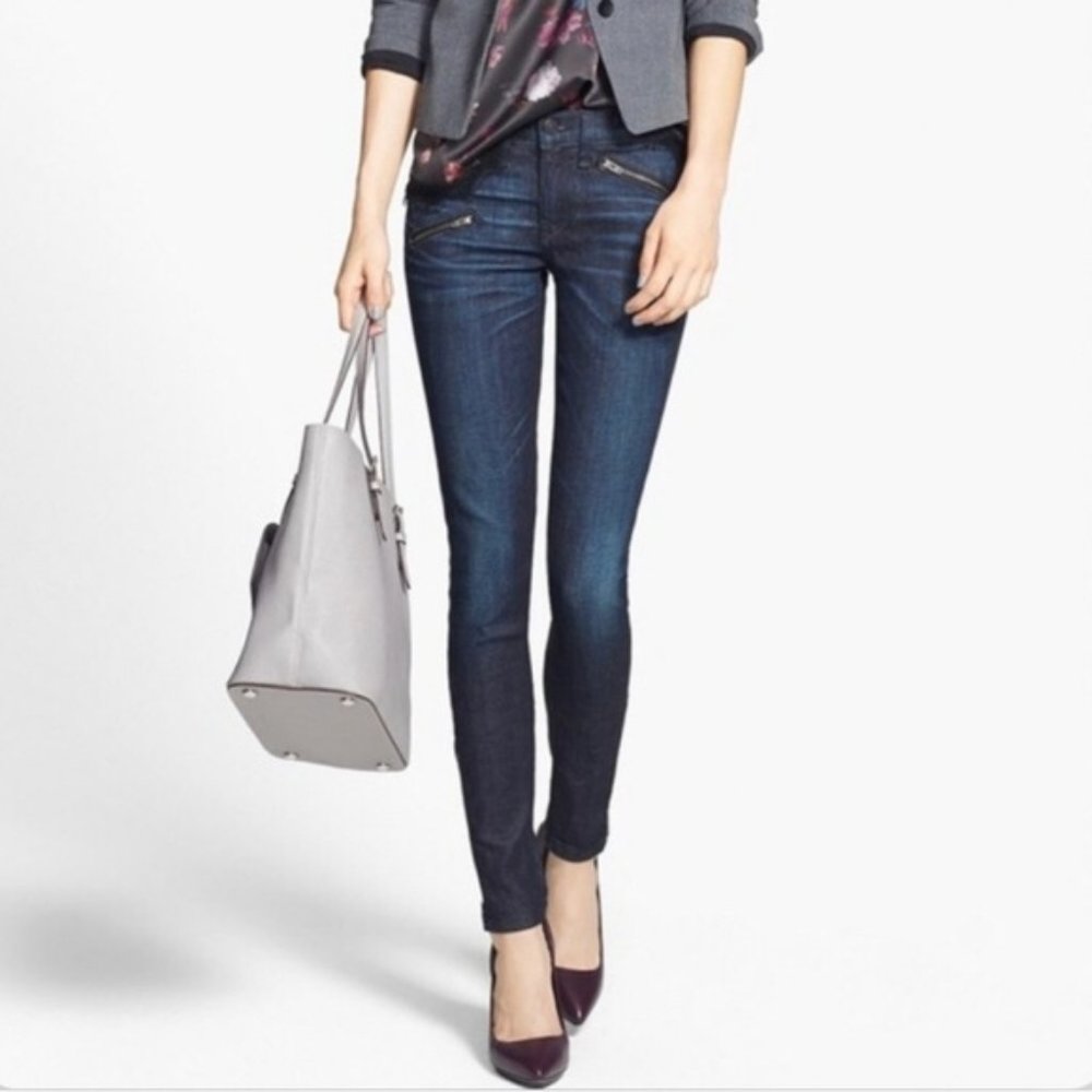 Rag & Bone Kensington Zipper Skinny Jeans - Like New
